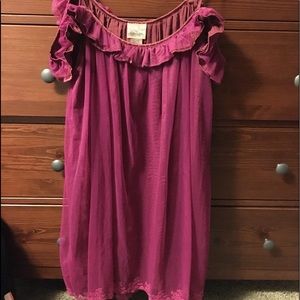 Free People cold shoulder dress